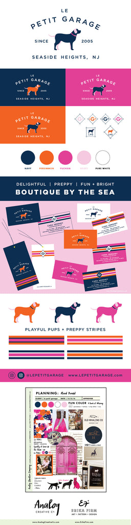 Le Petit Garage Branding