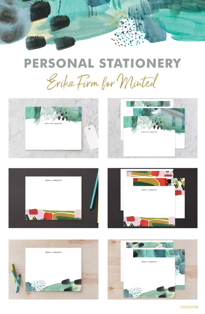 Personal Stationery for Minted