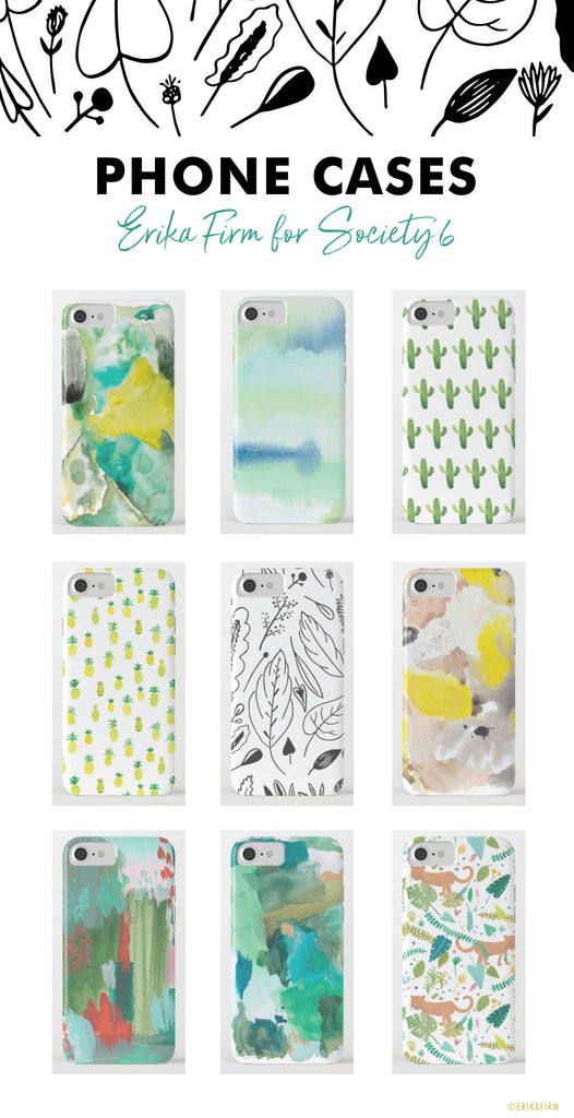 New Phone Cases for Society6