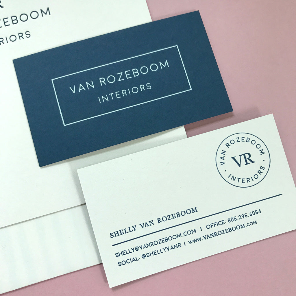 Van Rozeboom Interiors Branding