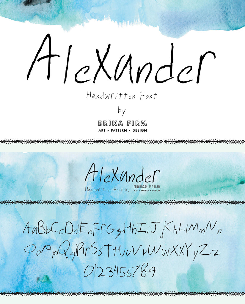 Alexander font