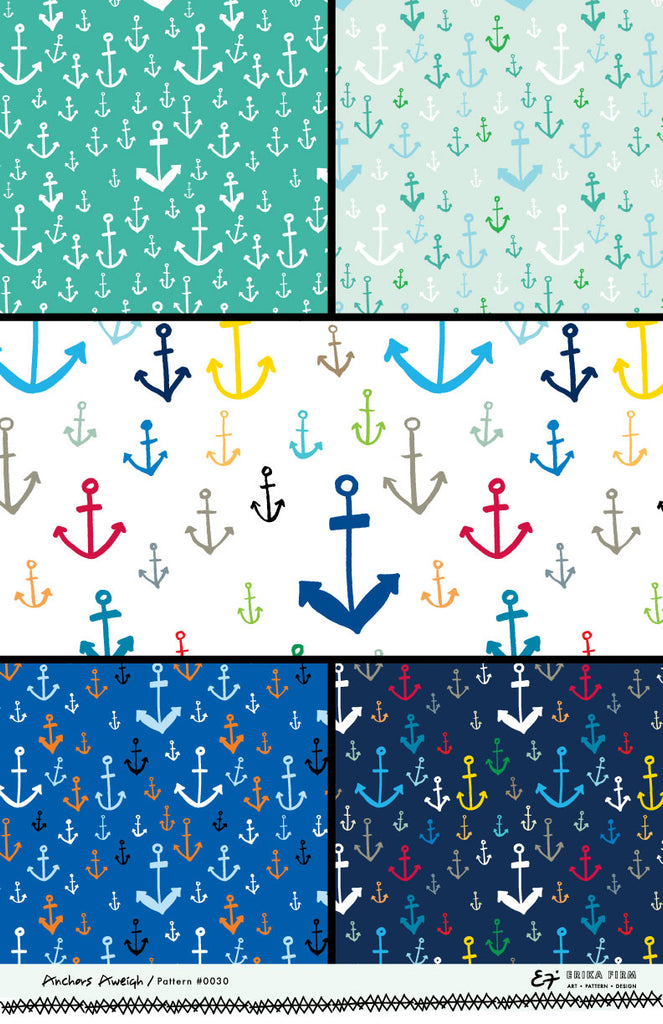 ANCHORS AWEIGH Pattern 0030