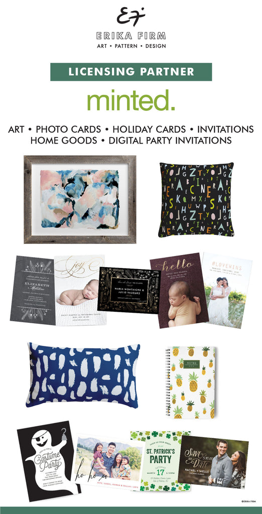 Partnership with Minted