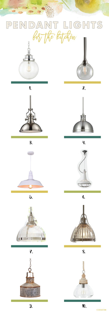 10 Simple Kitchen Pendant Lights