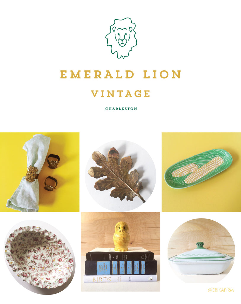 New Emerald Lion Vintage Logo